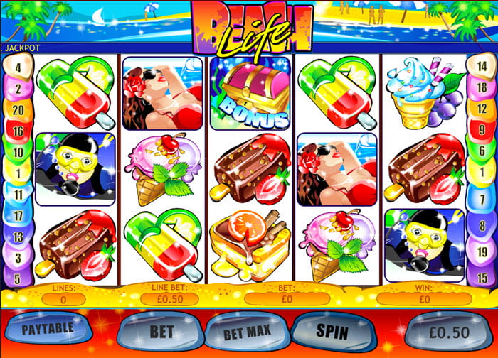 Beach Life Slot at William Hill Casino