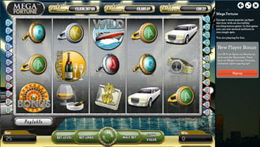 Mega Fortune Slot with Huge Jackpots