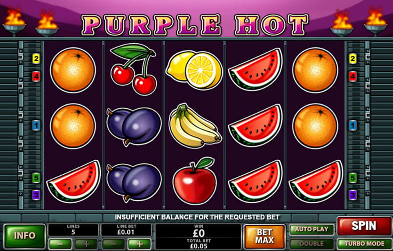 Pruple Hot Classic Slot